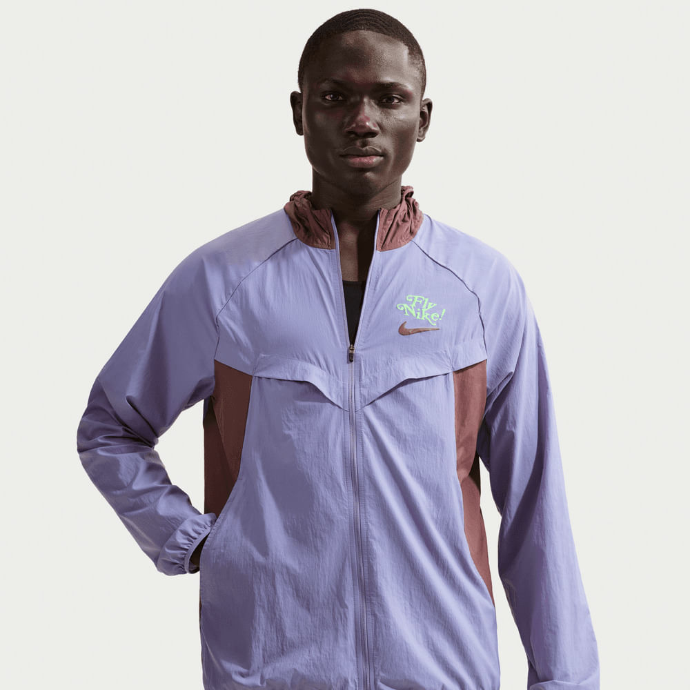 Chaquetas para correr para hombre en morado · IF2026-506 - vista 1
