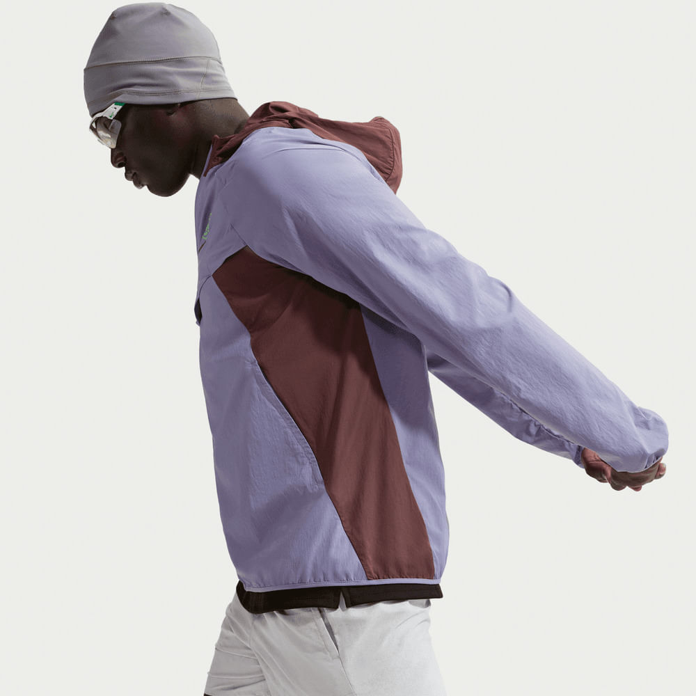 Chaquetas para correr para hombre en morado · IF2026-506 - vista 3