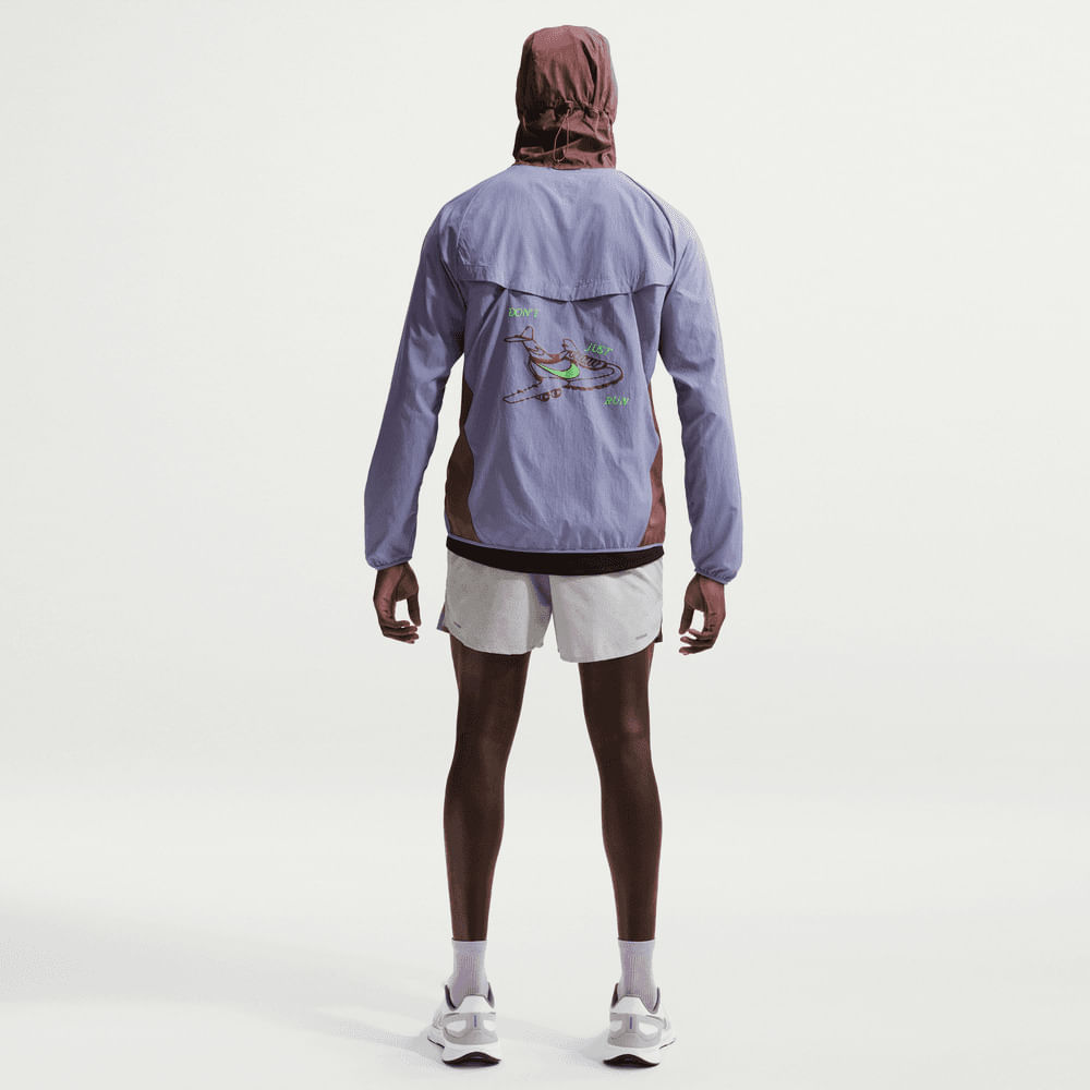 Chaquetas para correr para hombre en morado · IF2026-506 - vista 7