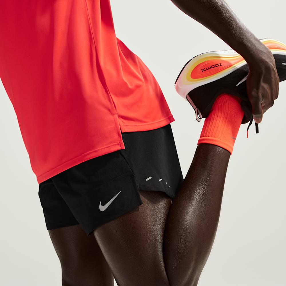 Shorts y Pantalonetas para correr para hombre en negro · IF2038-010 - vista 4