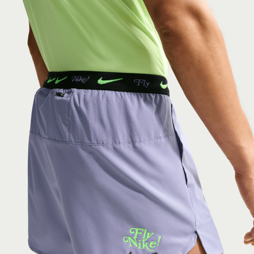 Shorts y Pantalonetas para correr para hombre en morado · IF2042-506 - vista 2