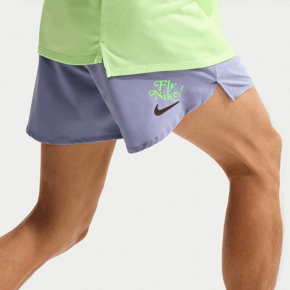 Shorts y Pantalonetas para correr para hombre en morado · IF2042-506 - vista 3