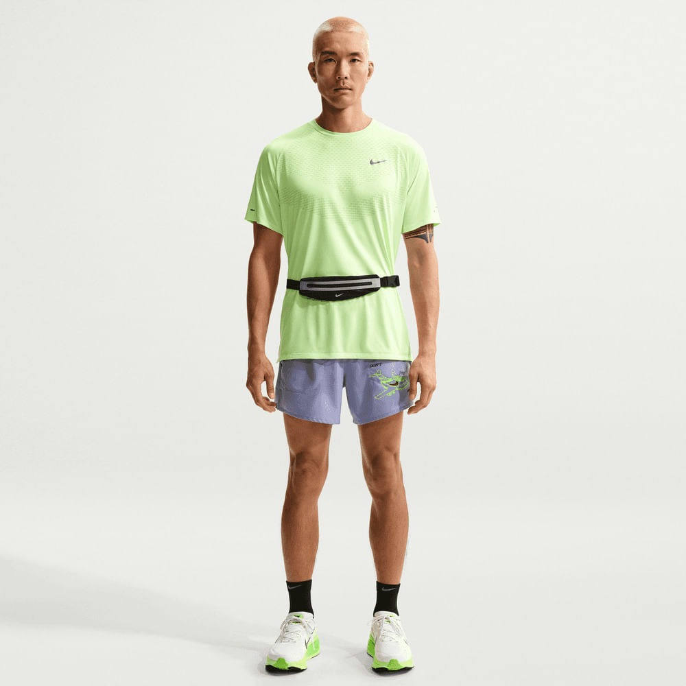 Shorts y Pantalonetas para correr para hombre en morado · IF2042-506 - vista 4