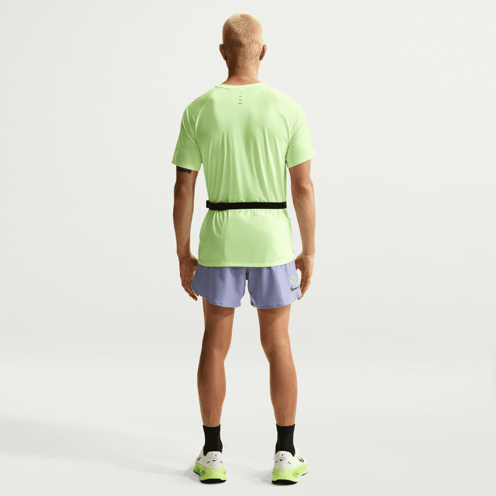 Shorts y Pantalonetas para correr para hombre en morado · IF2042-506 - vista 5