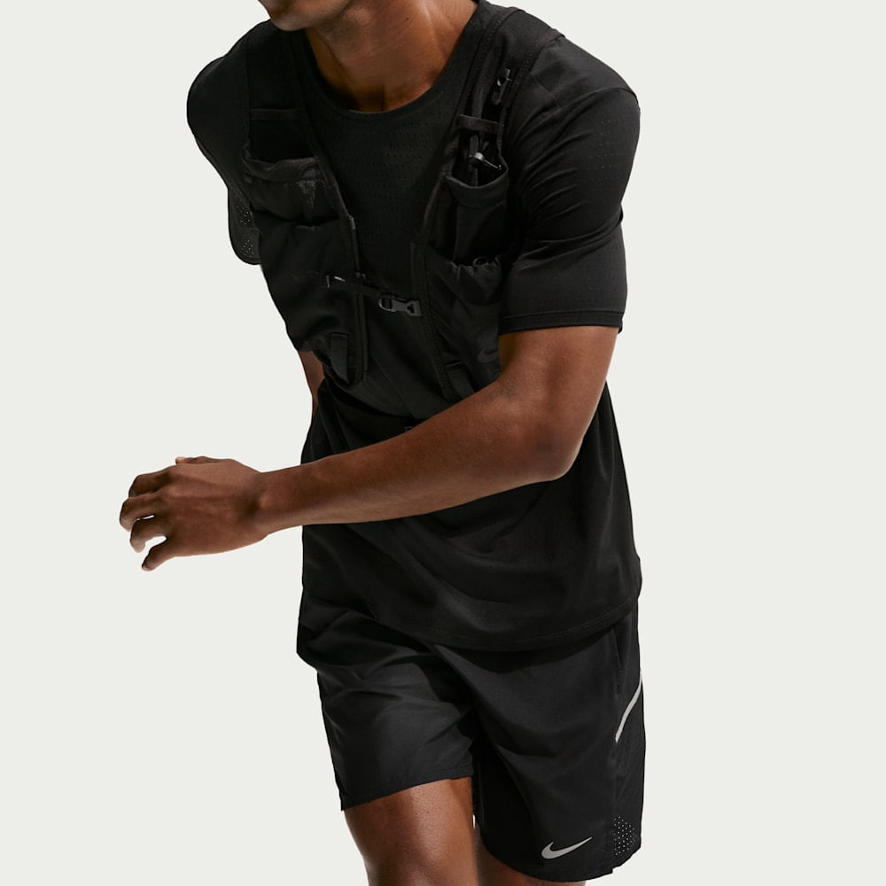 Shorts y Pantalonetas para correr para hombre en negro · IF2054-010 - vista 4