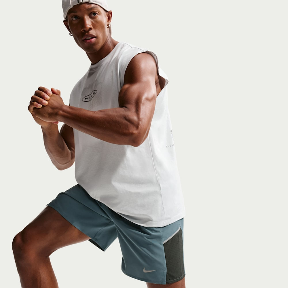 Shorts y Pantalonetas para correr para hombre en gris · IF2070-382 - vista 4