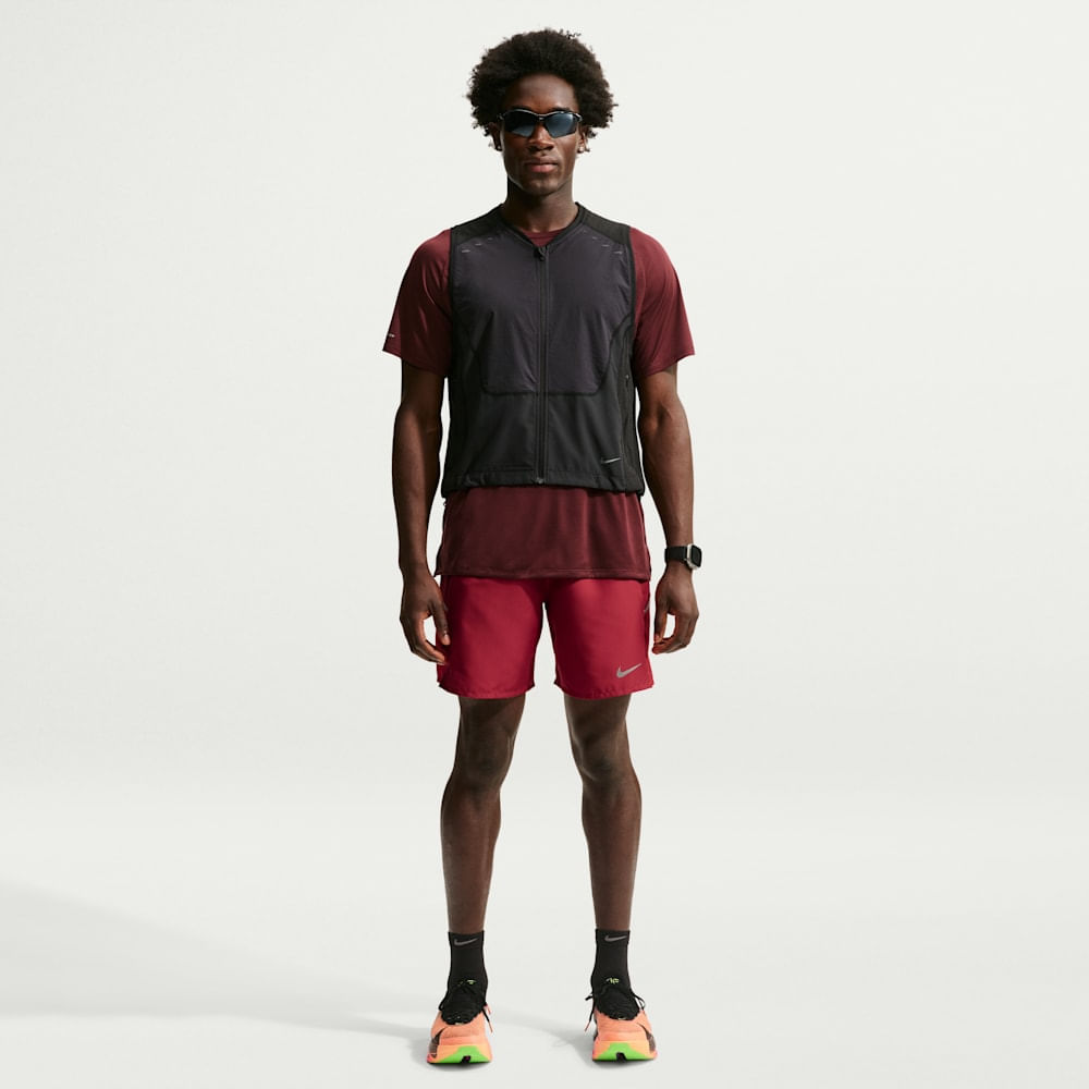 Shorts y Pantalonetas para correr para hombre en rojo · IF2070-608 - vista 1