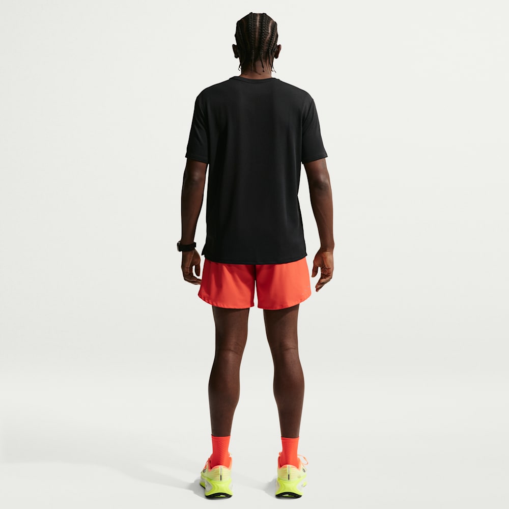 Camisetas y esqueletos para correr para hombre en negro · IF2082-010 - vista 5