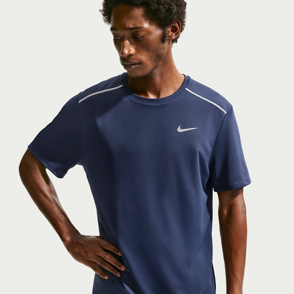 Camisetas y esqueletos para correr para hombre en azul · IF2082-410 - vista 1