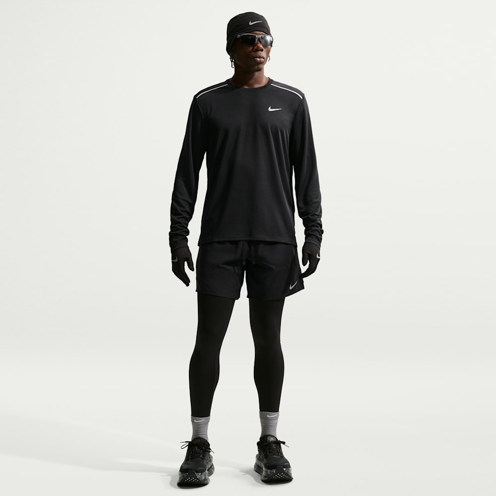 Camisetas y esqueletos para correr para hombre en negro · IF2086-010 - vista 4