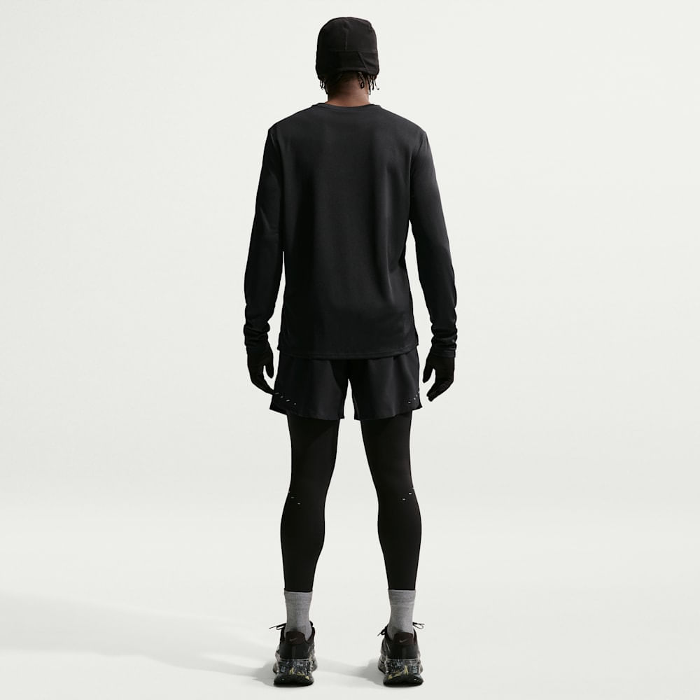 Camisetas y esqueletos para correr para hombre en negro · IF2086-010 - vista 5