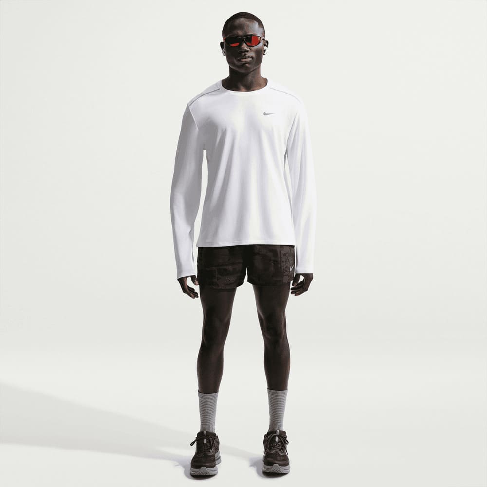 Camisetas y esqueletos para correr para hombre en blanco · IF2086-100 - vista 4
