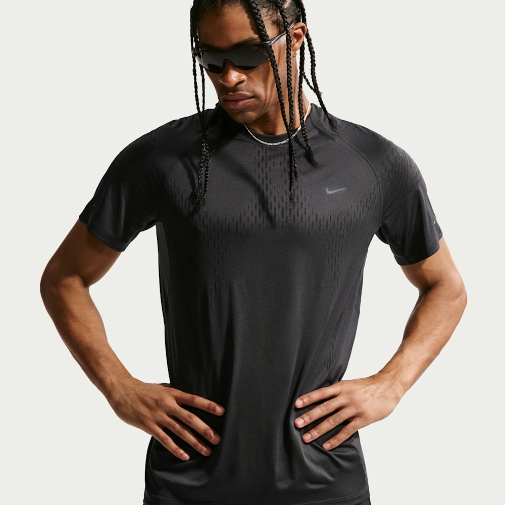 Camisetas y esqueletos para correr para hombre en negro · IF2088-010 - vista 1