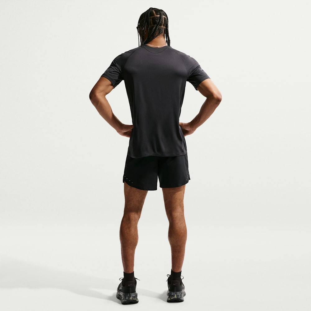 Camisetas y esqueletos para correr para hombre en negro · IF2088-010 - vista 5