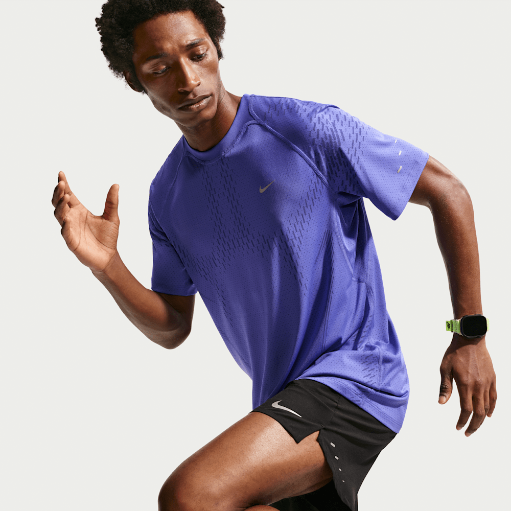 Camisetas y esqueletos para correr para hombre en azul · IF2088-494 - vista 3