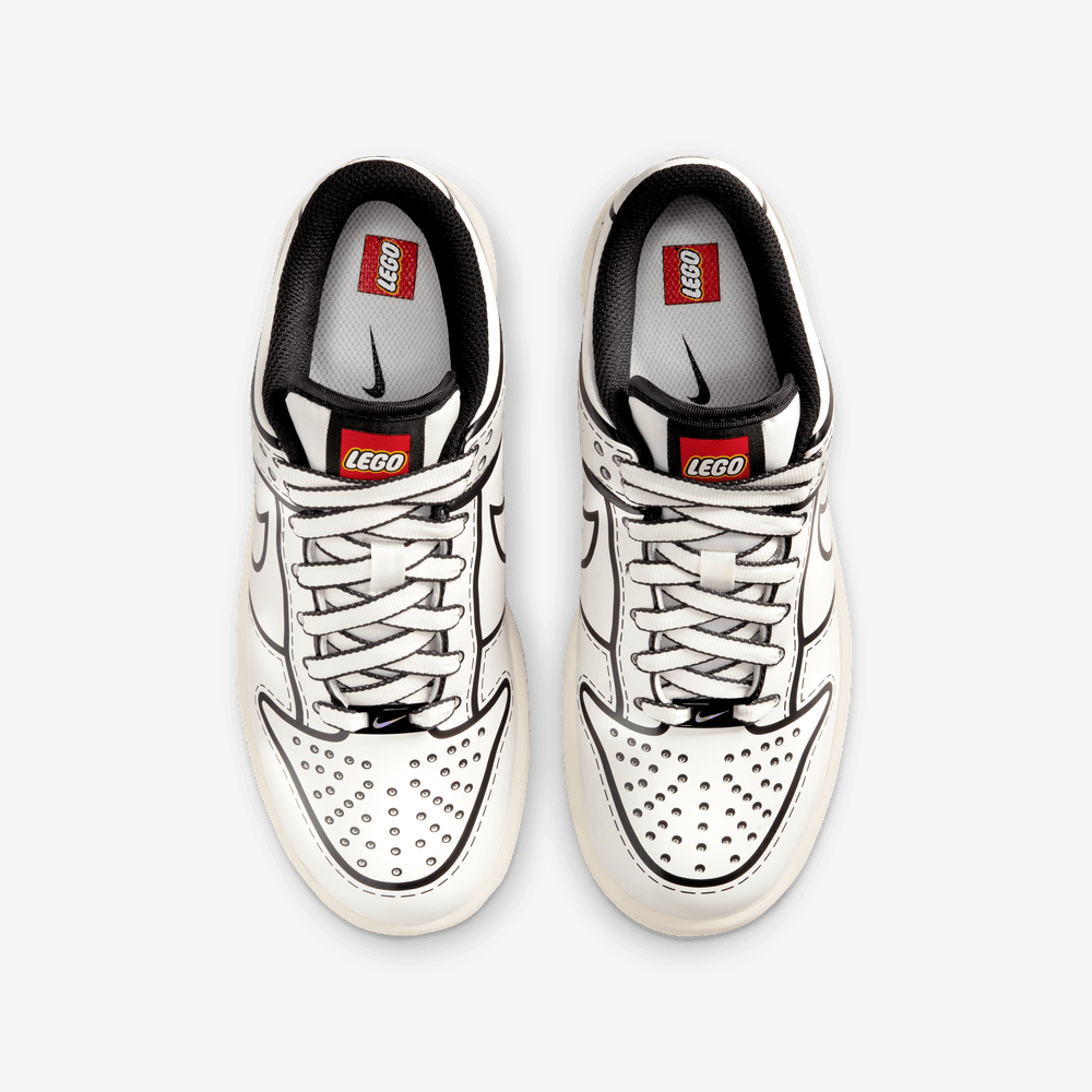 Tenis casual para niño en blanco · IF2117-100 - vista 4