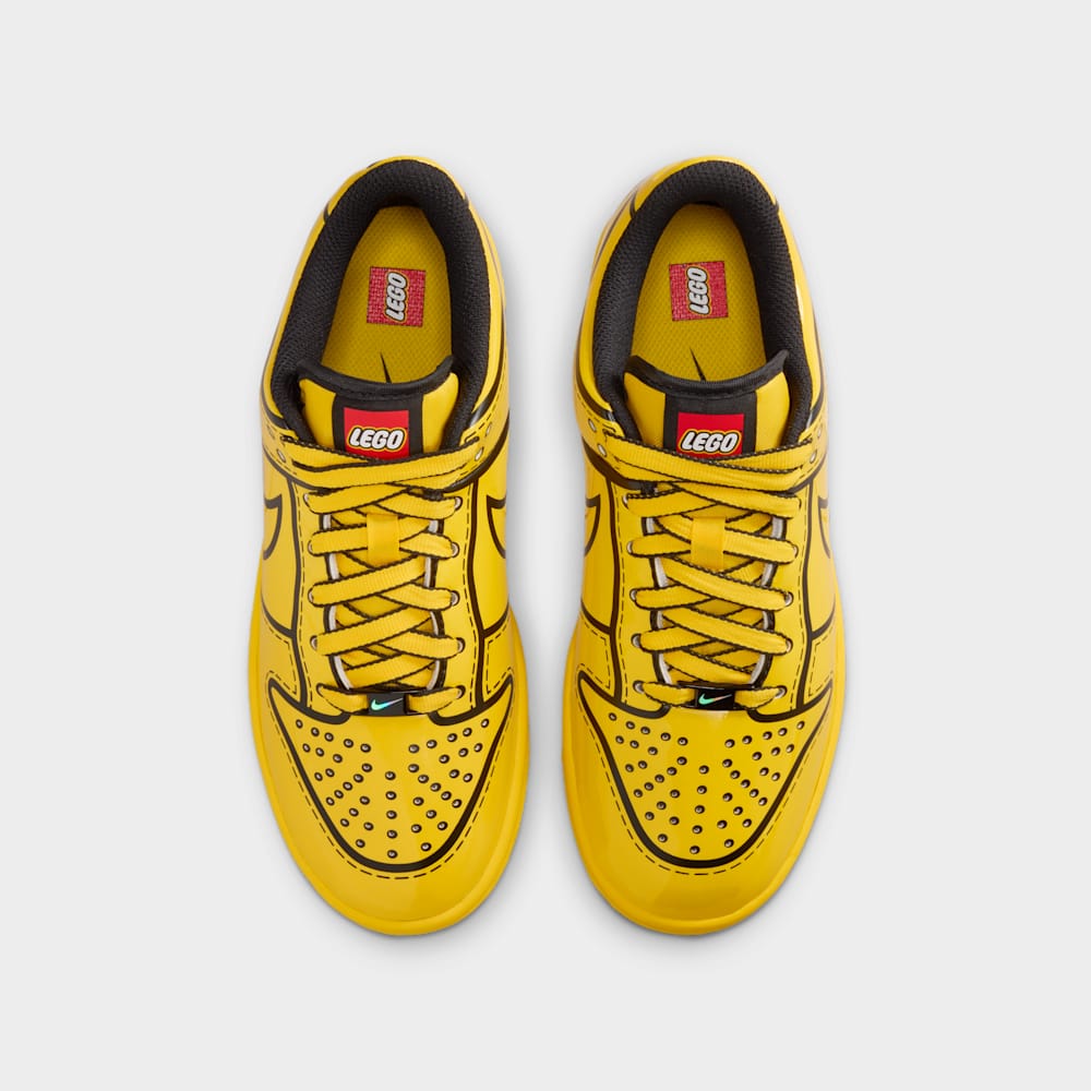 Tenis casual para niño en amarillo · IF2117-700 - vista 4