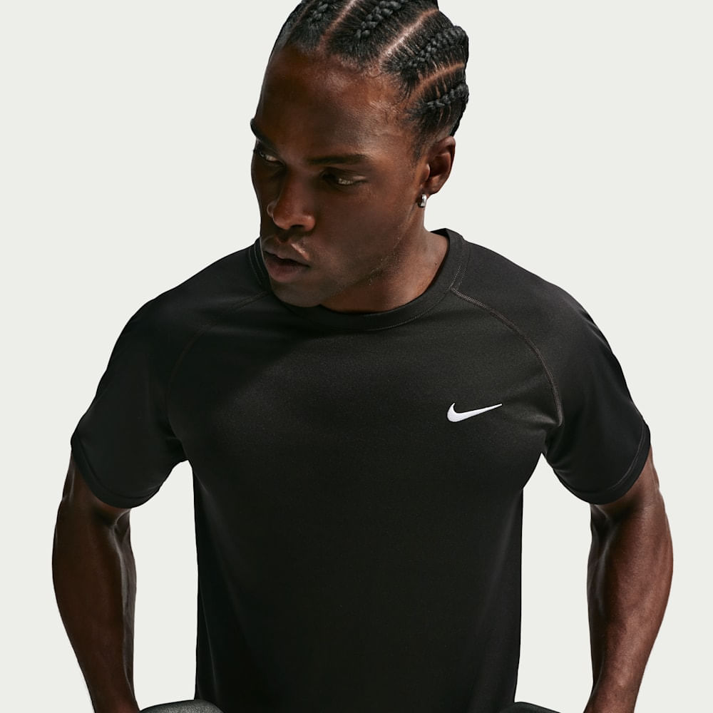 Camisetas y esqueletos para entrenamiento para hombre en negro · IF2136-010 - vista 3