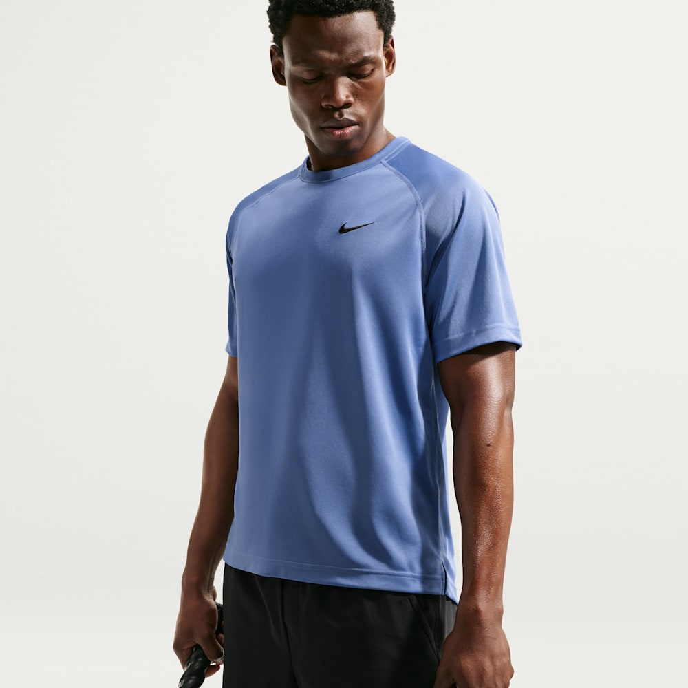 Camisetas y esqueletos para entrenamiento para hombre en azul · IF2136-459 - vista 3