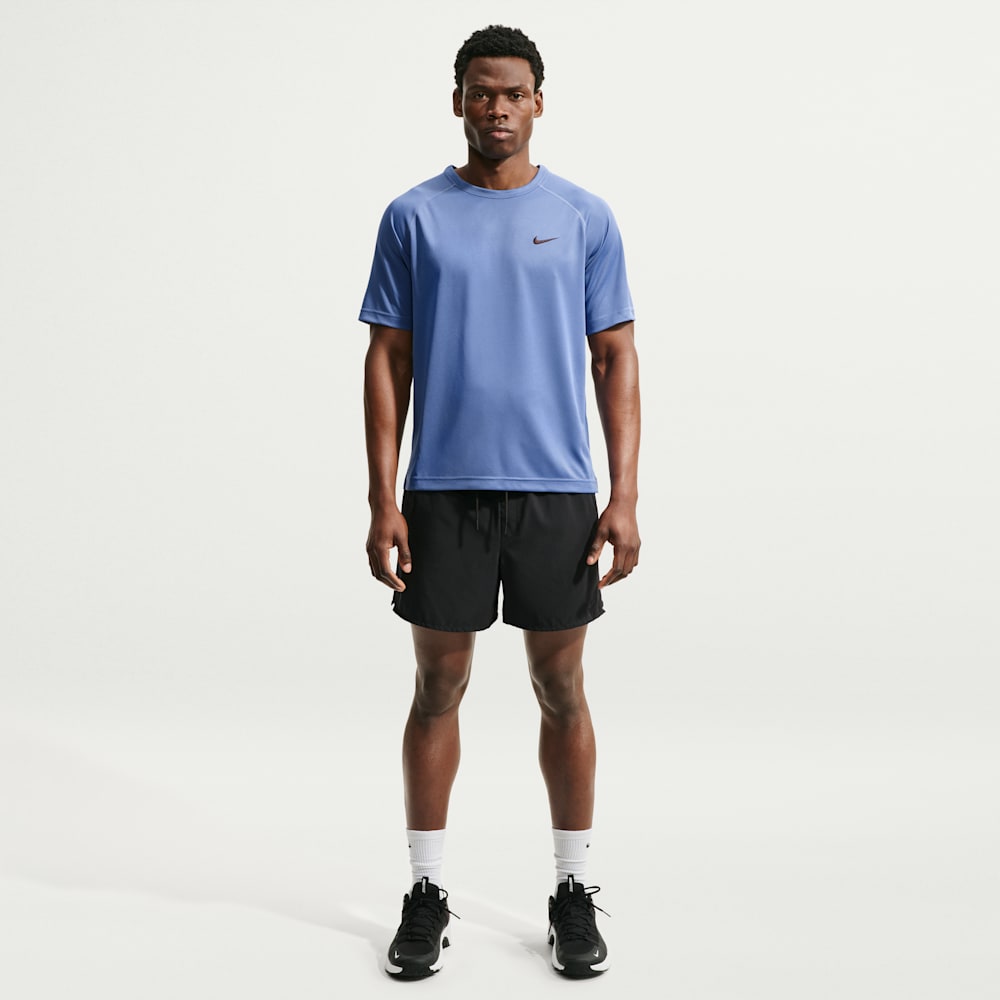 Camisetas y esqueletos para entrenamiento para hombre en azul · IF2136-459 - vista 4