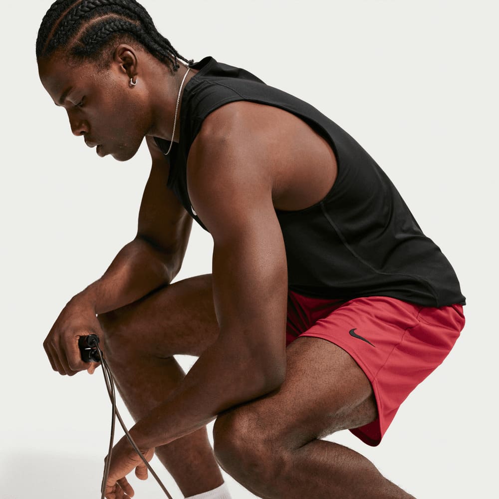 Shorts y Pantalonetas para entrenamiento para hombre en rojo · IF2177-608 - vista 3