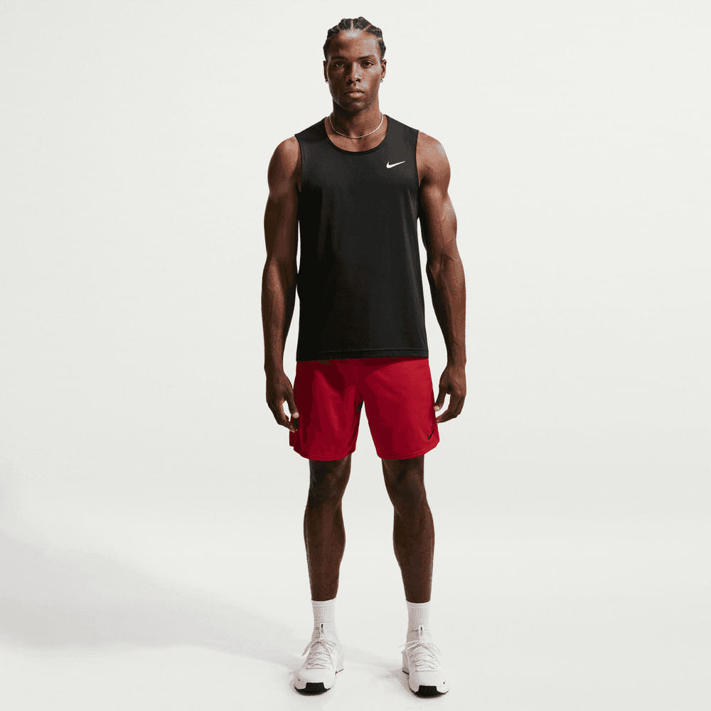 Shorts y Pantalonetas para entrenamiento para hombre en rojo · IF2177-608 - vista 4
