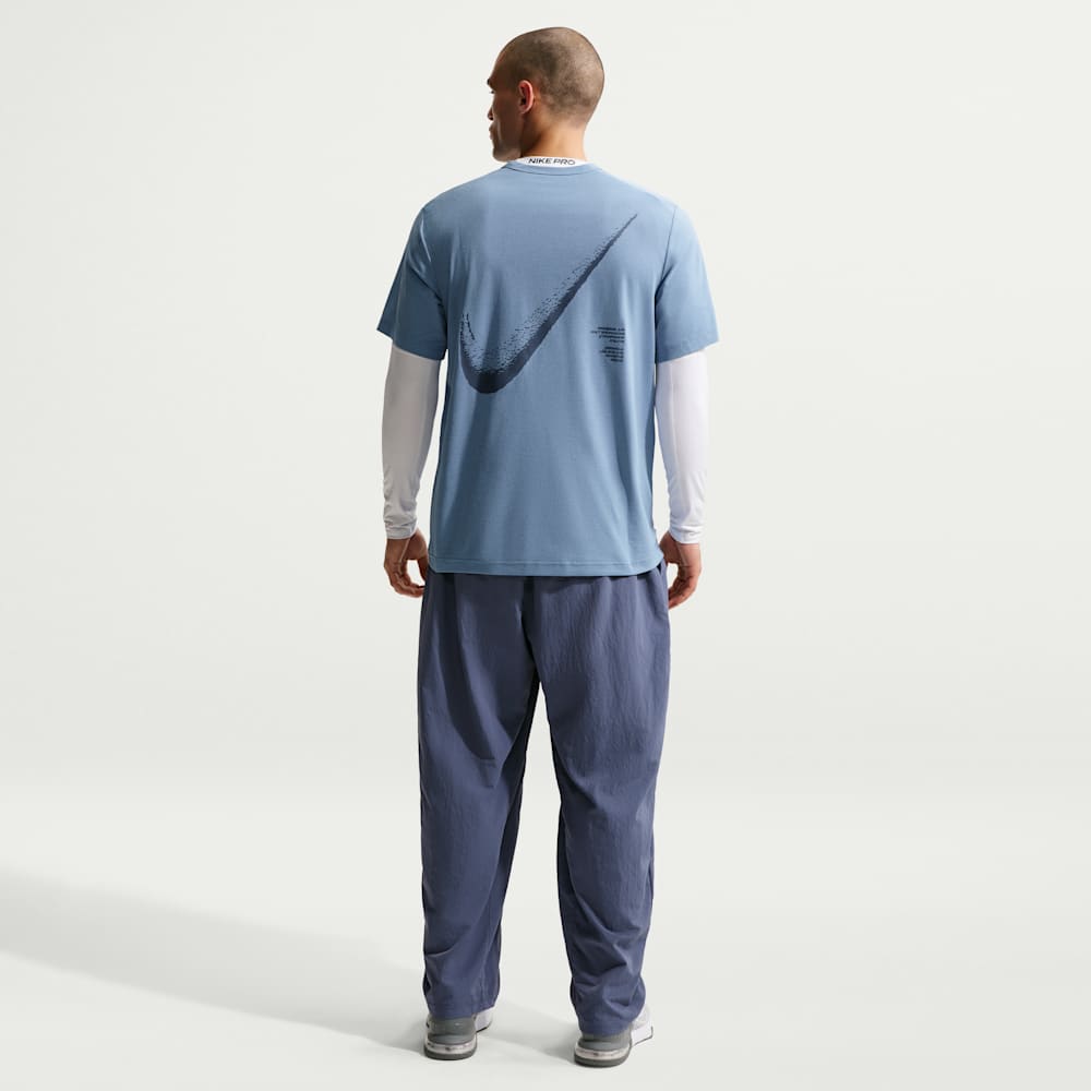 Camisetas y esqueletos para entrenamiento para hombre en azul · IF2197-486 - vista 5