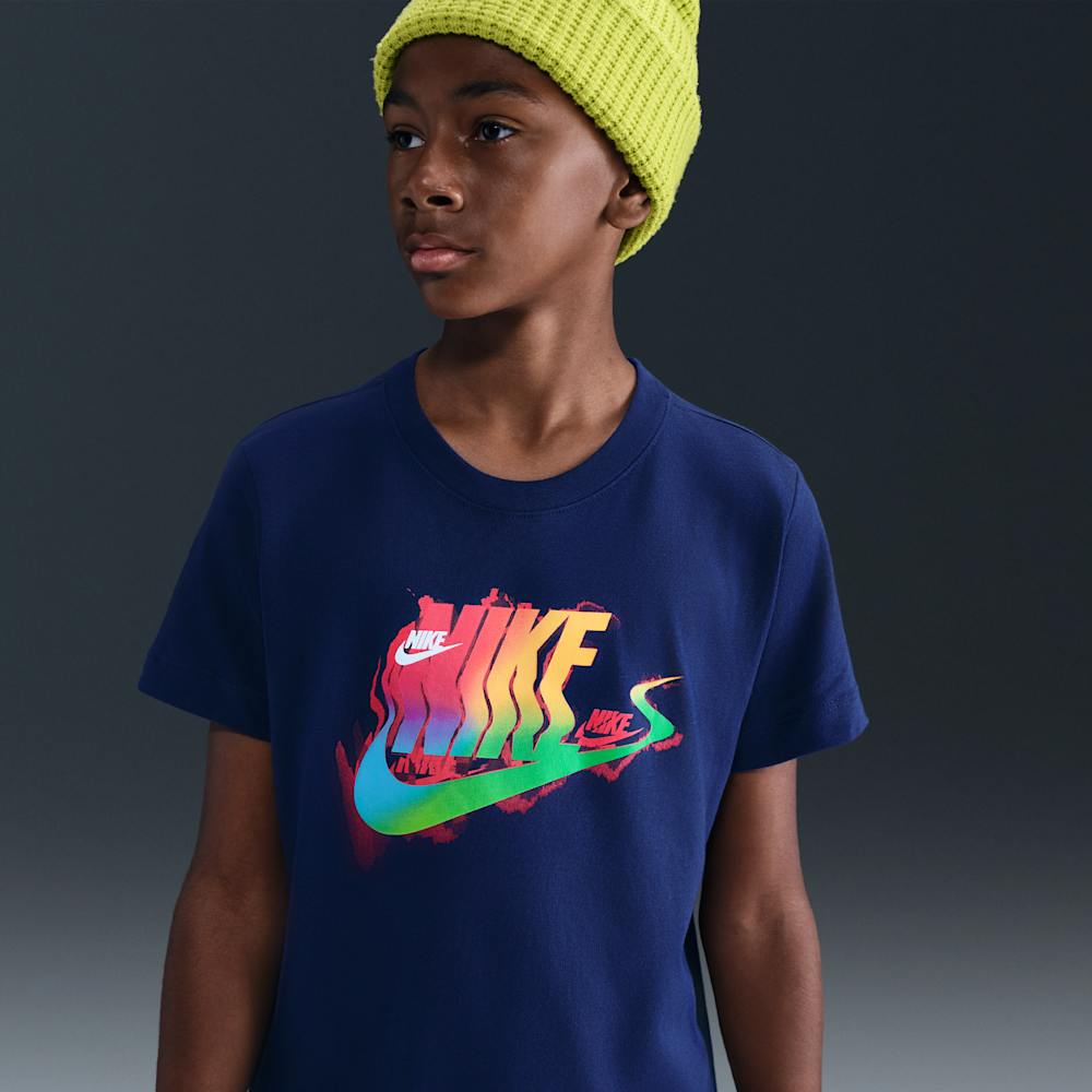 Camisetas y esqueletos casual para niño en azul · IF2313-492 - vista 1