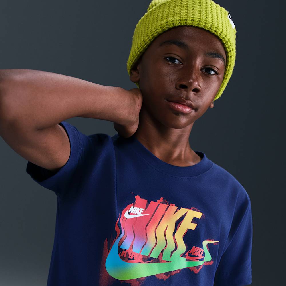 Camisetas y esqueletos casual para niño en azul · IF2313-492 - vista 3