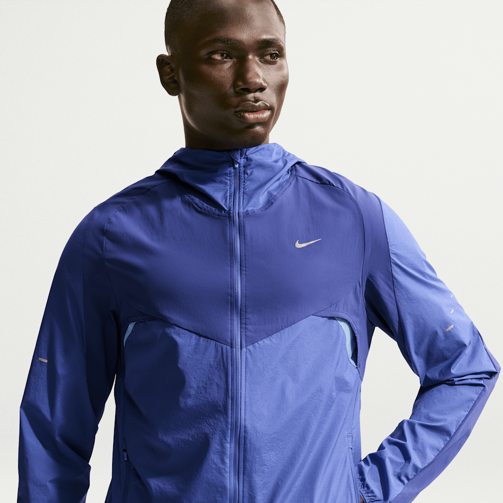 Chaquetas para correr para hombre en azul · IF2367-455 - vista 1
