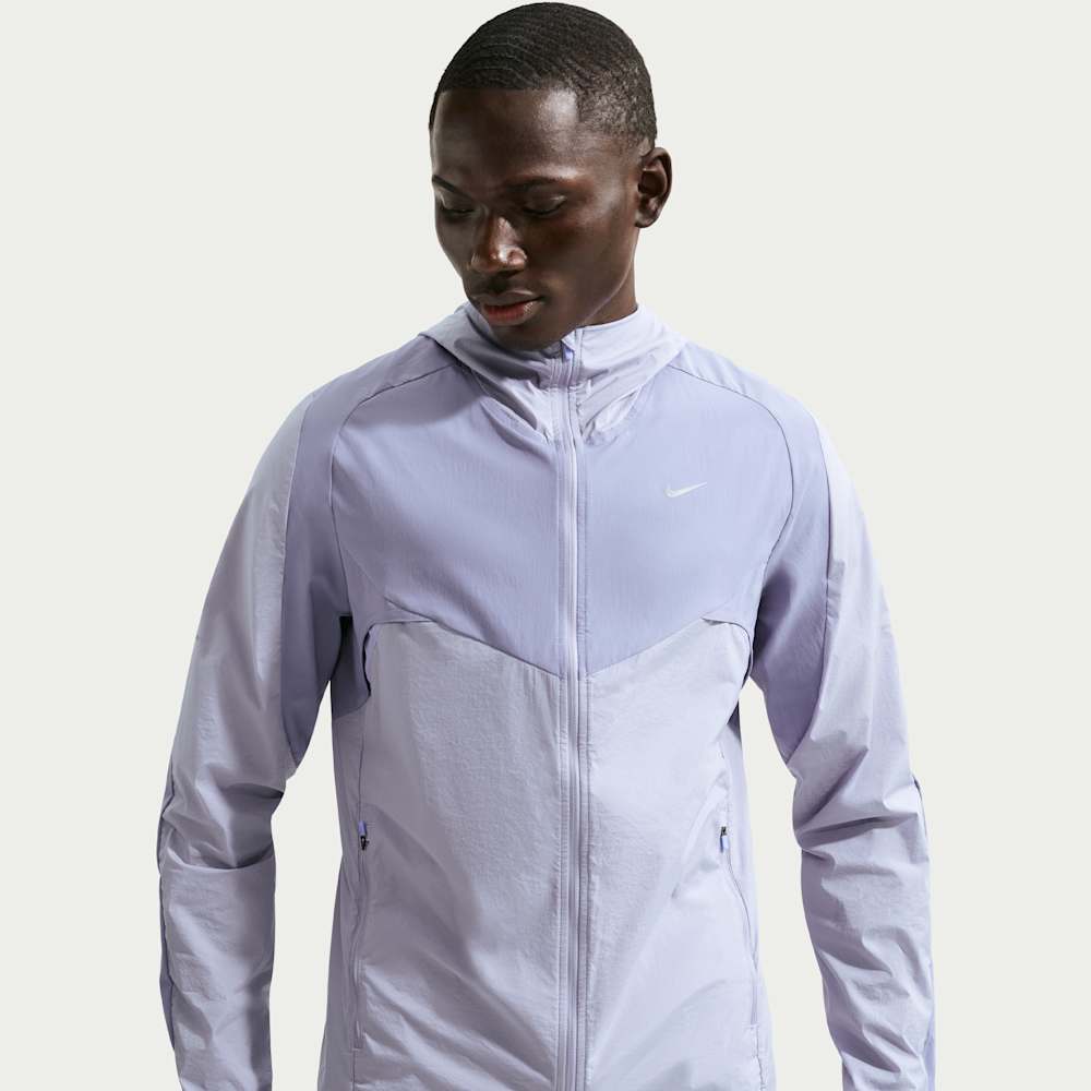 Chaquetas para correr para hombre en morado · IF2367-506 - vista 1