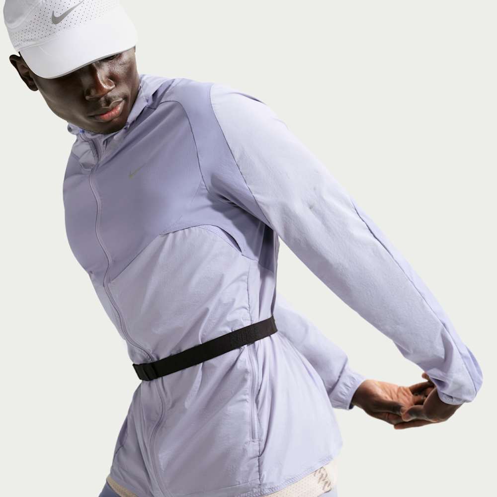 Chaquetas para correr para hombre en morado · IF2367-506 - vista 3