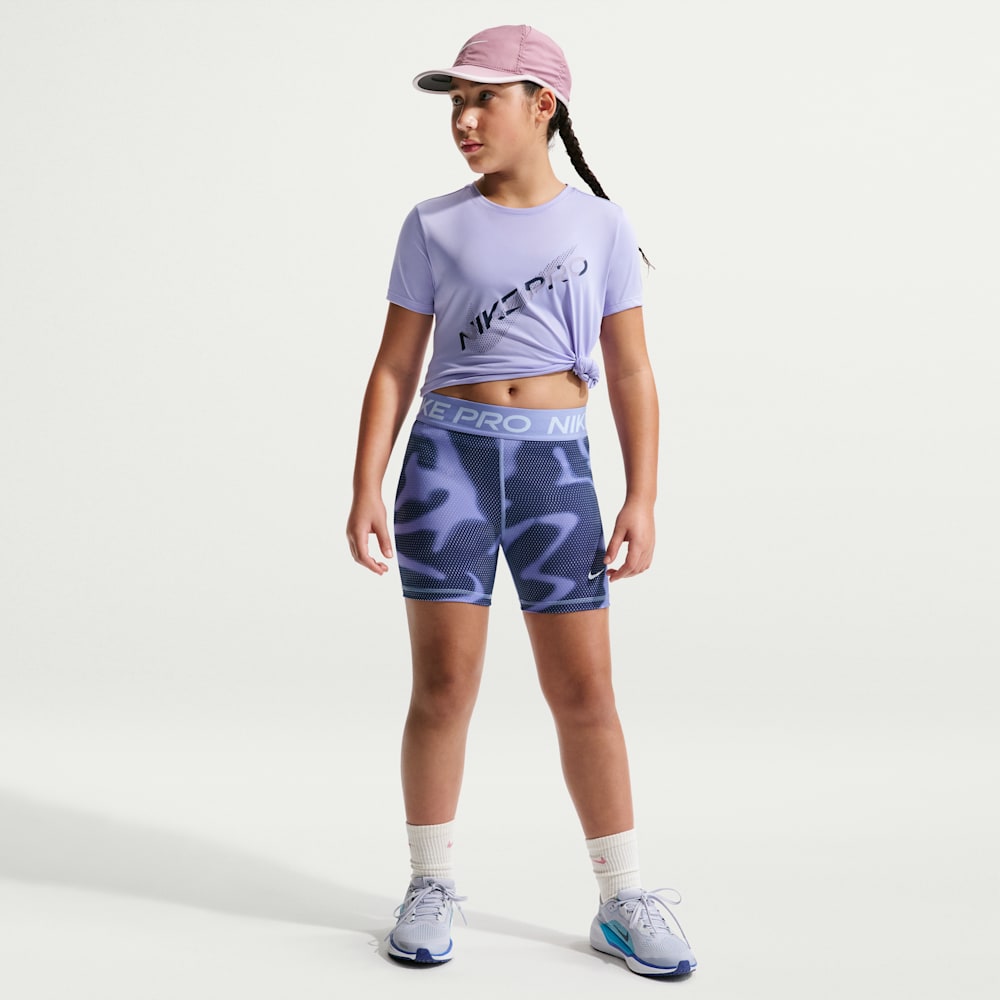 Shorts y Pantalonetas para entrenamiento para niño en morado · IF2761-569 - vista 1
