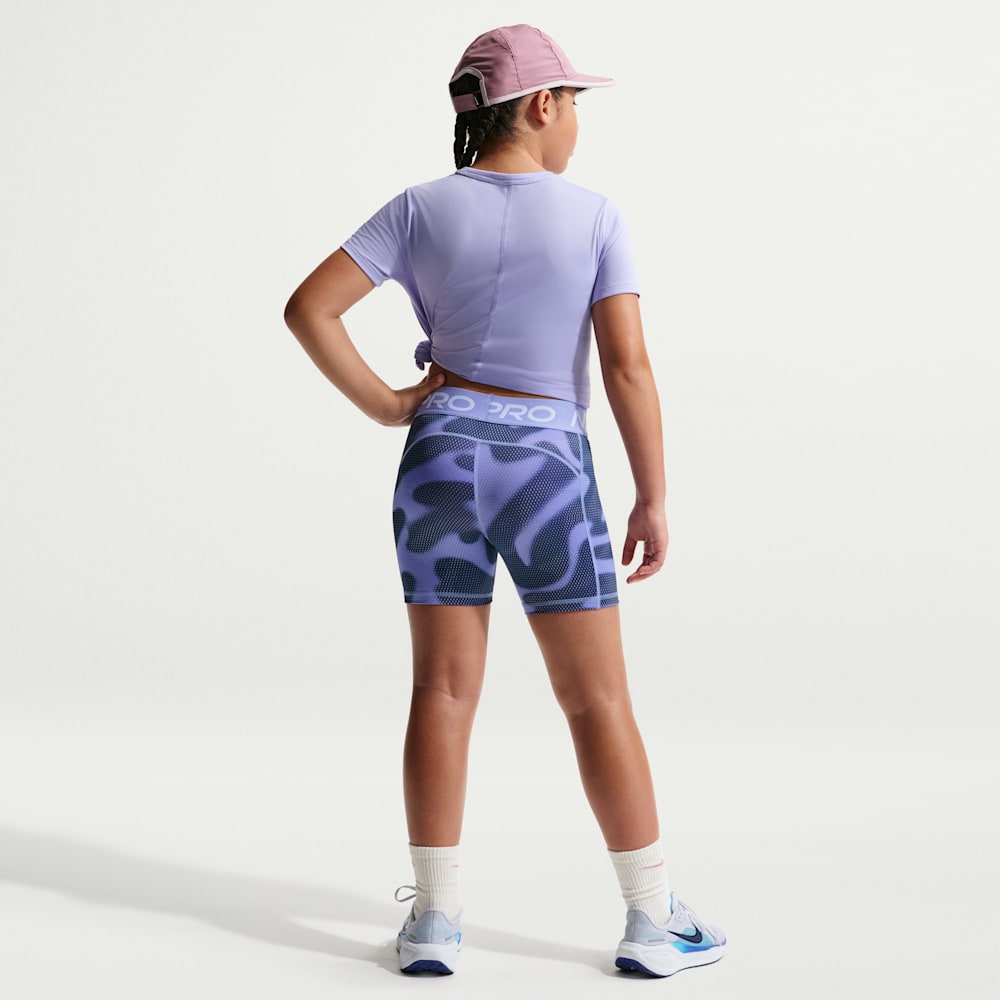 Shorts y Pantalonetas para entrenamiento para niño en morado · IF2761-569 - vista 5
