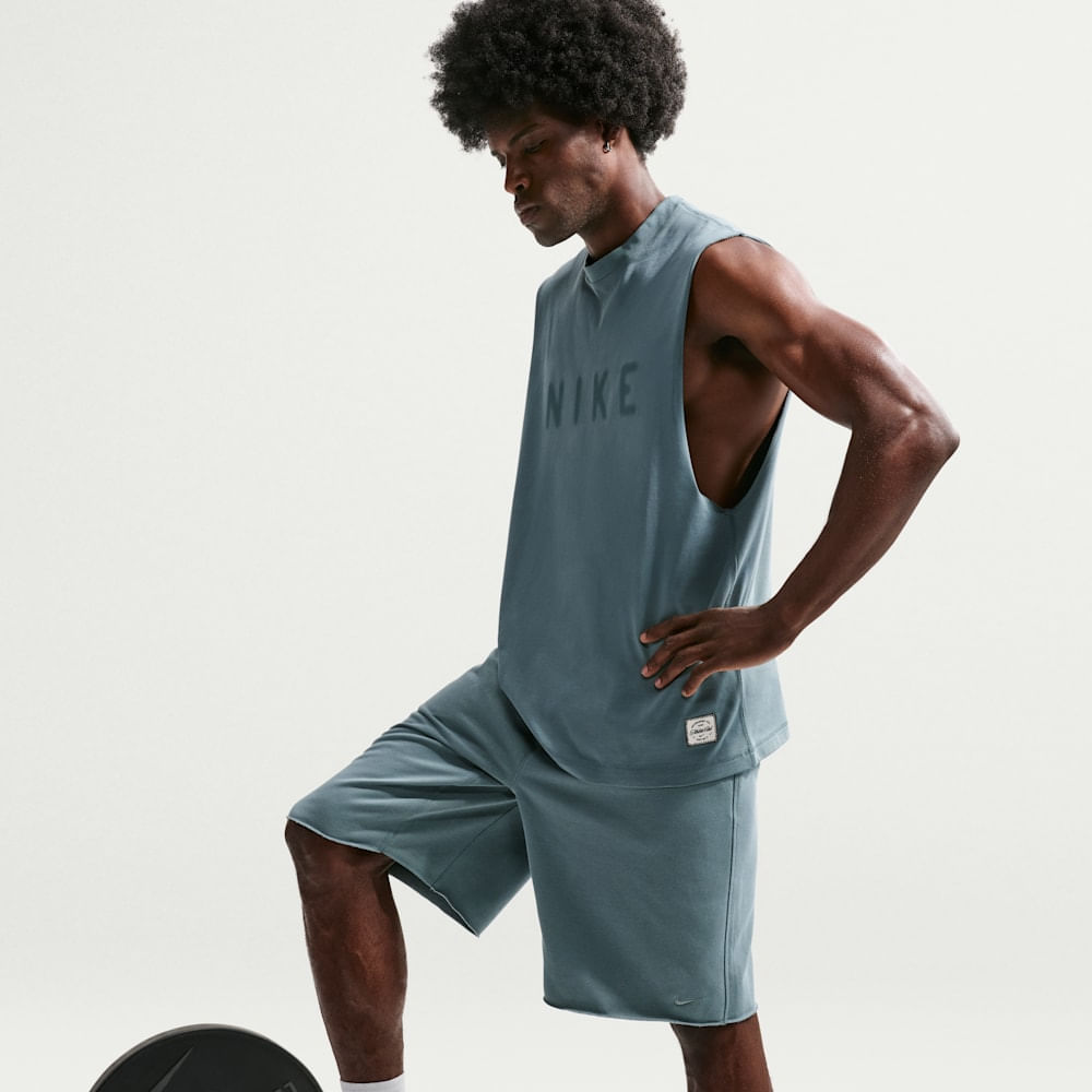 Shorts y Pantalonetas para entrenamiento para hombre en gris · IF2799-382 - vista 4