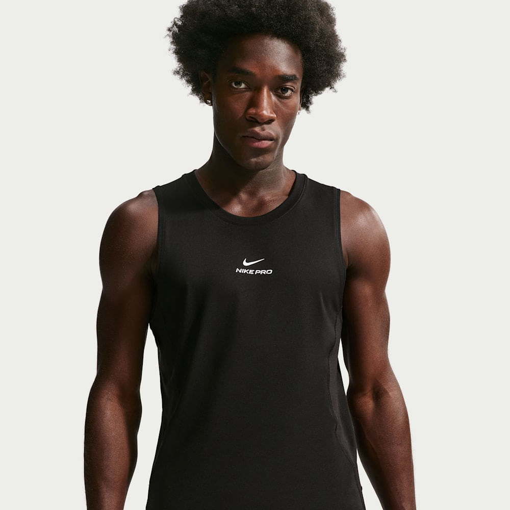 Camisetas y esqueletos para entrenamiento para hombre en negro · IF2805-010 - vista 1