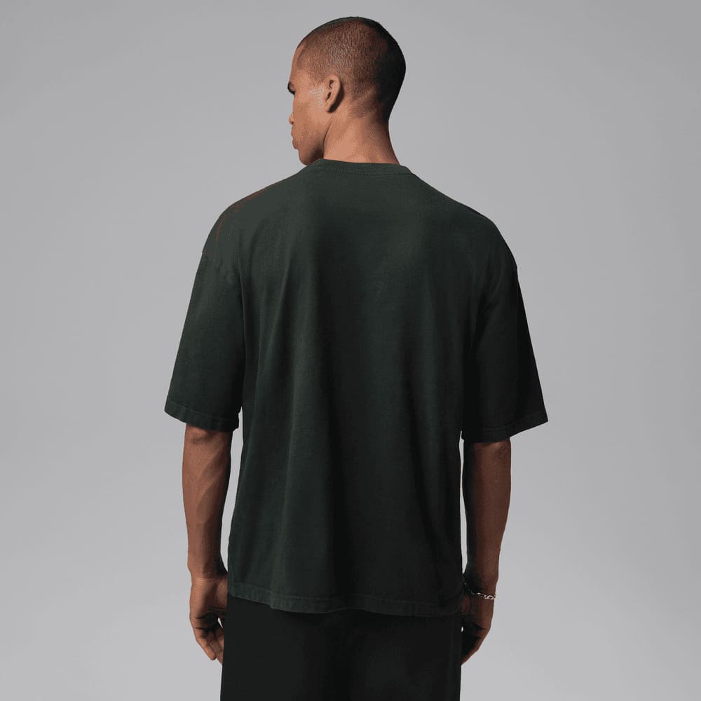 Camisetas y esqueletos casual para hombre en negro · IF3016-045 - vista 2