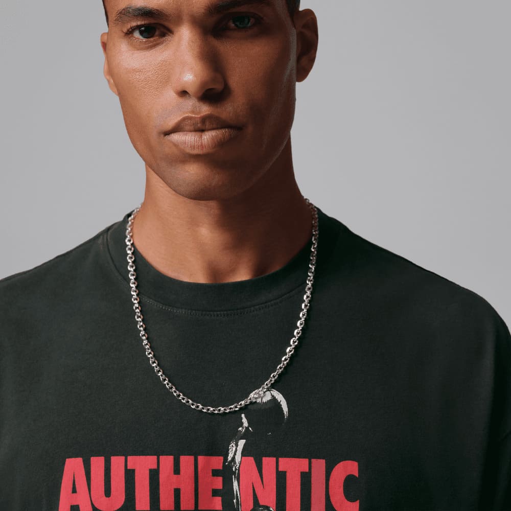 Camisetas y esqueletos casual para hombre en negro · IF3016-045 - vista 3