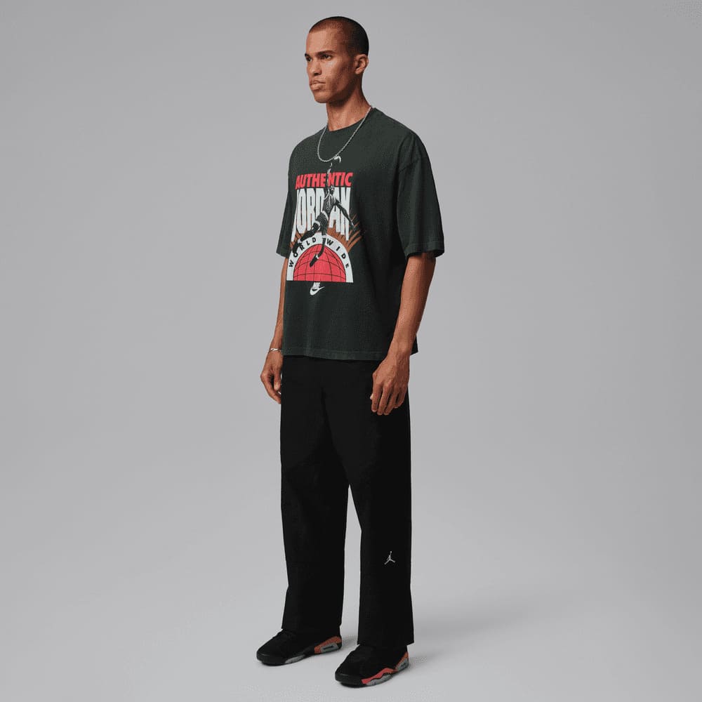 Camisetas y esqueletos casual para hombre en negro · IF3016-045 - vista 5