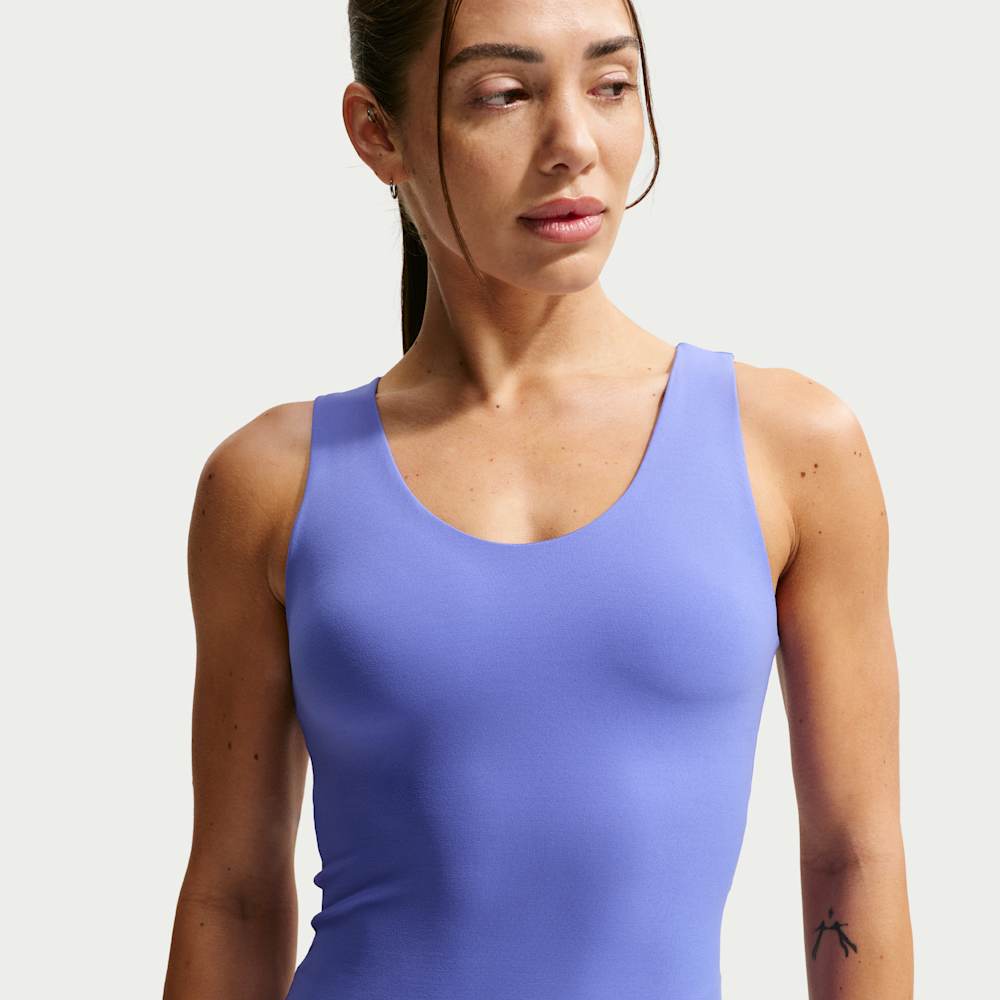 Camisetas y esqueletos para entrenamiento para mujer en azul · IF3090-570 - vista 2
