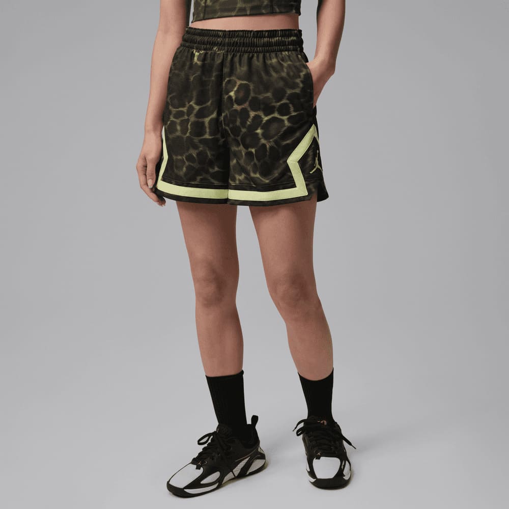 Shorts y Pantalonetas de básquetbol para mujer en verde · IF3495-331 - vista 1