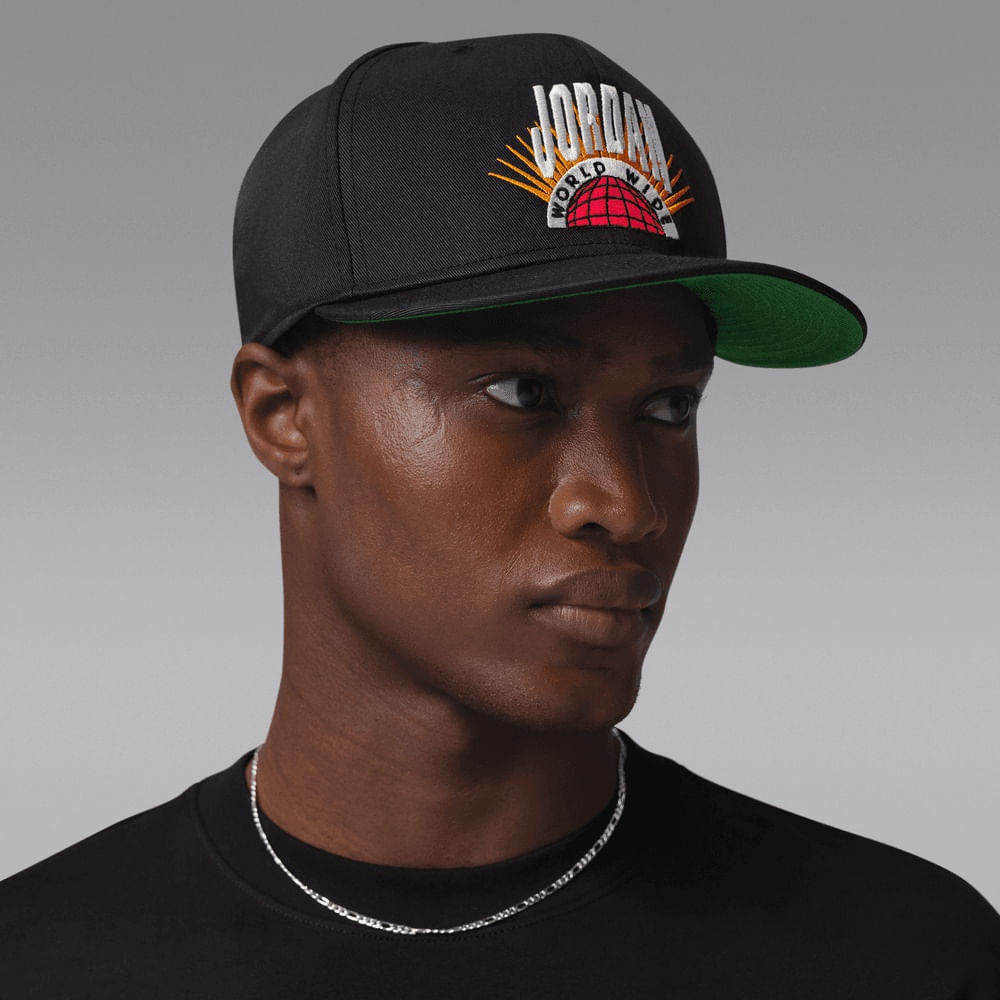 Gorras y viseras casual para hombre en negro · IF3508-010 - vista 3