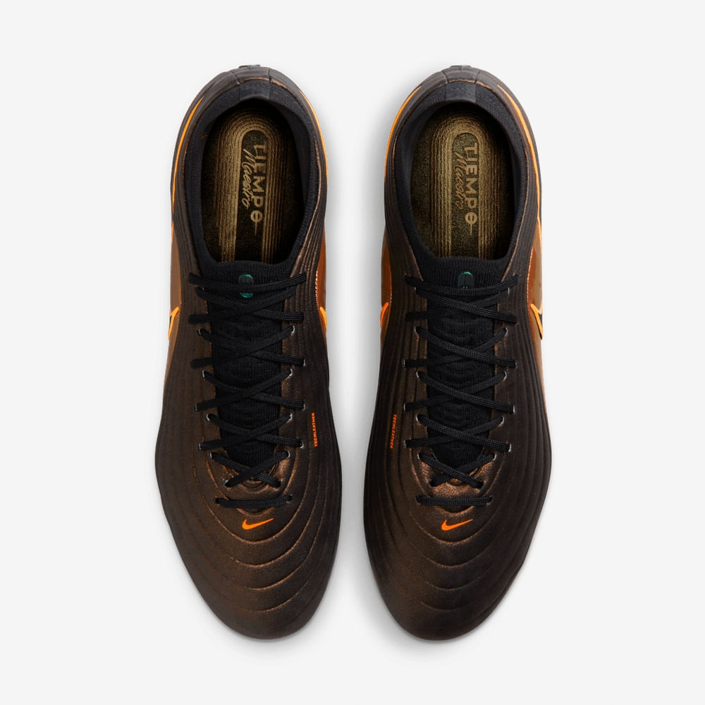 Guayos de fútbol para hombre en negro · IF4098-088 - vista 4