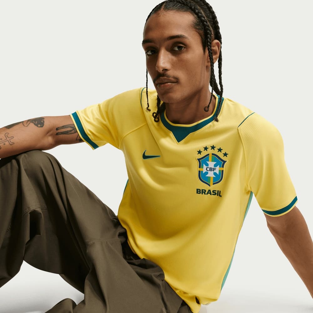 Camisetas y esqueletos de fútbol para hombre en amarillo · IF7054-724 - vista 1