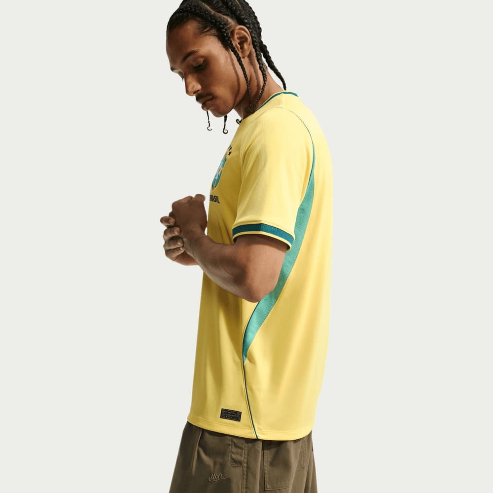 Camisetas y esqueletos de fútbol para hombre en amarillo · IF7054-724 - vista 3