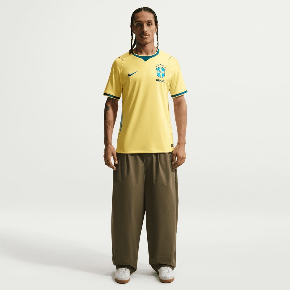 Camisetas y esqueletos de fútbol para hombre en amarillo · IF7054-724 - vista 5