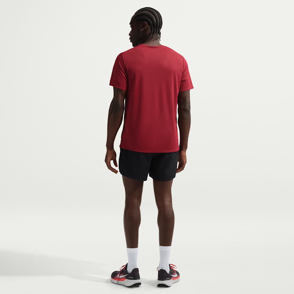 Camisetas y esqueletos para correr para hombre en rojo · IF9475-641 - vista 5