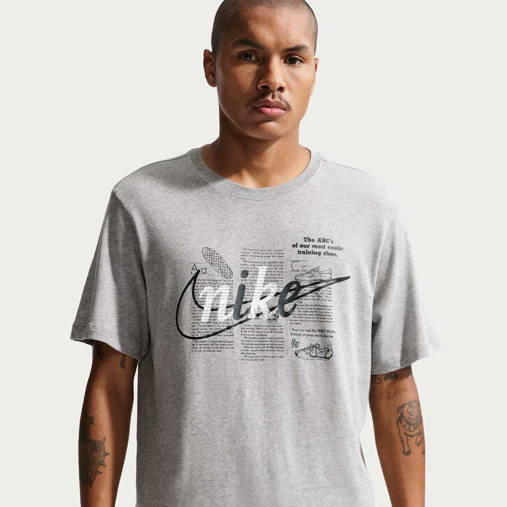 Camisetas y esqueletos casual para hombre en gris · IH1141-063 - vista 1