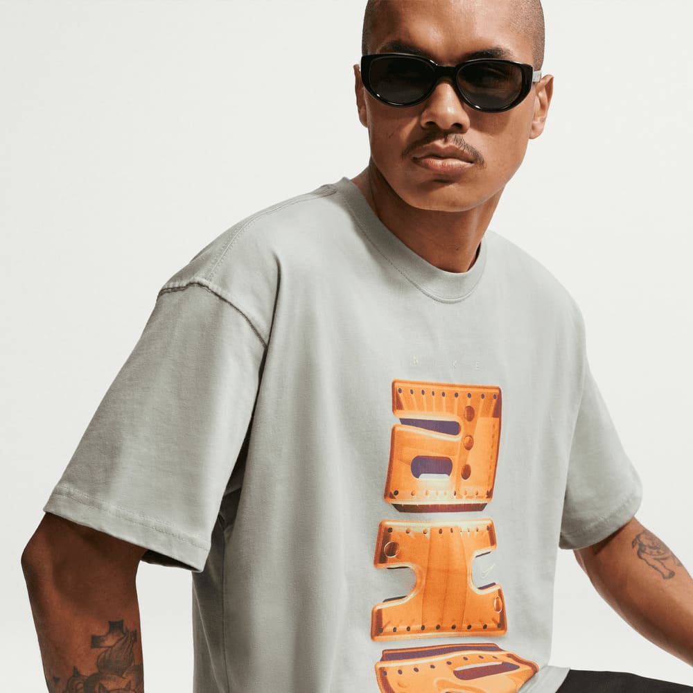 Camisetas y esqueletos casual para hombre en verde · IH1155-304 - vista 3