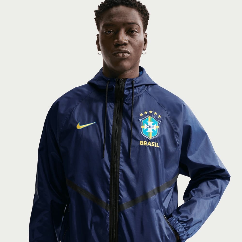 Chaquetas de fútbol para hombre en azul · IH1600-433 - vista 1